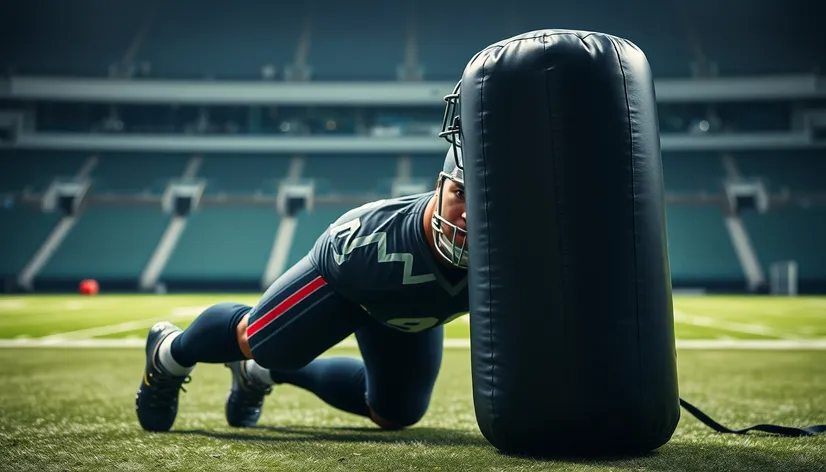 football tackling dummy