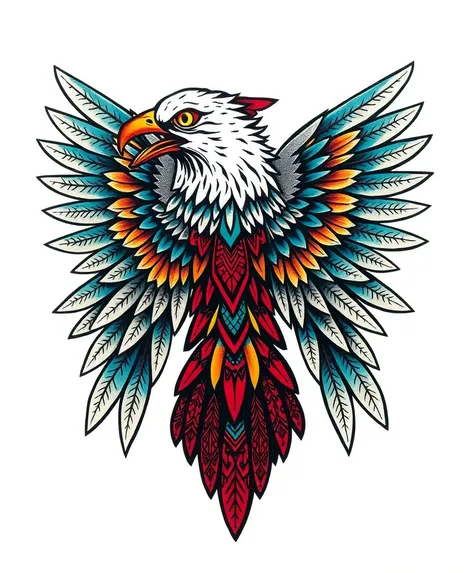 aztec eagle tattoo designs