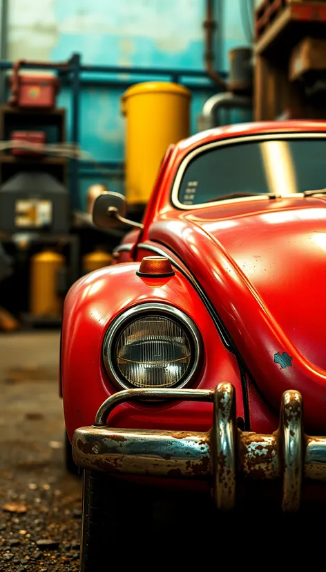 wrought iron volkswagen beetle