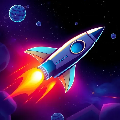 rocket ship clipart