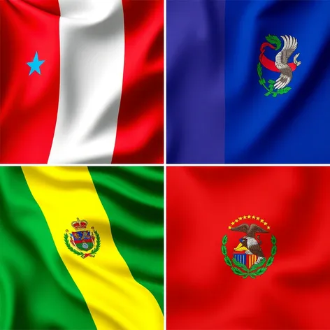 central american flags