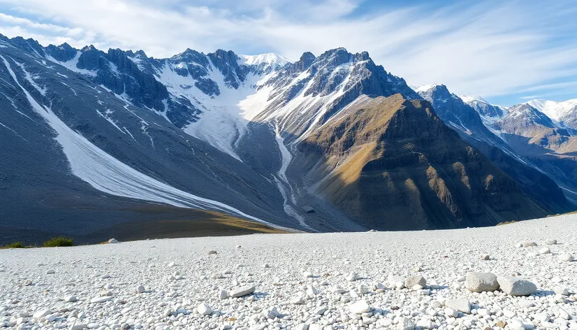 white gravel