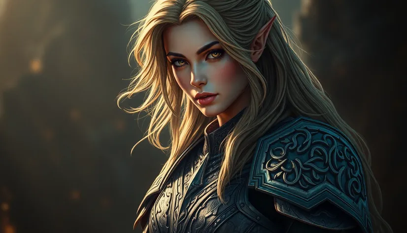 female elven armor