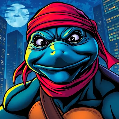 blue ninja turtle mask