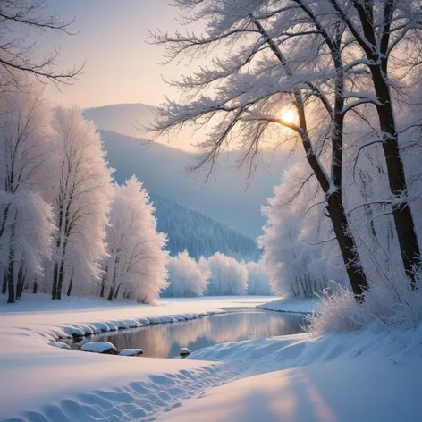 winter scenery