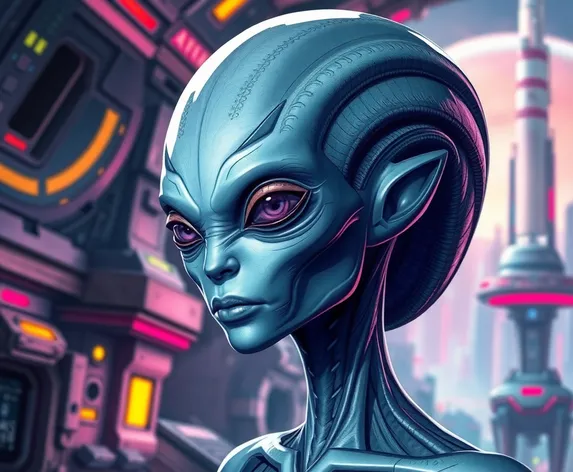 female grey alien