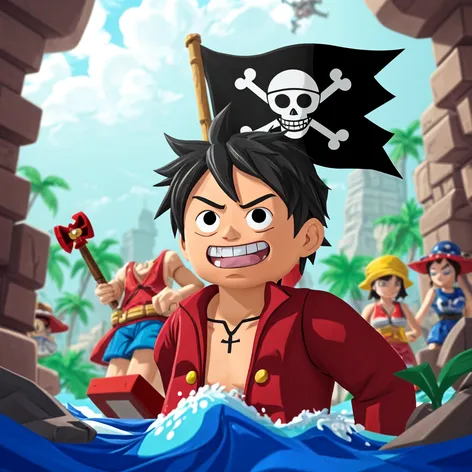 One piece cartoon 2d