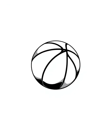 basketball clip art black