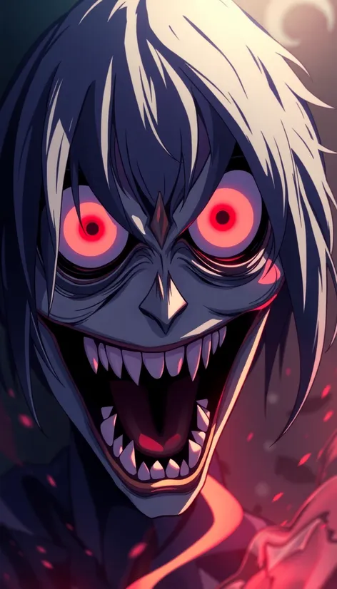 anime scared face