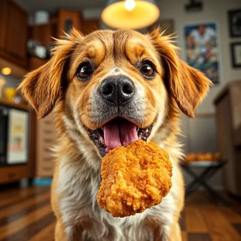 chicken nugget dog