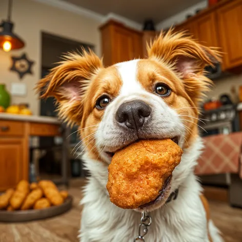 chicken nugget dog