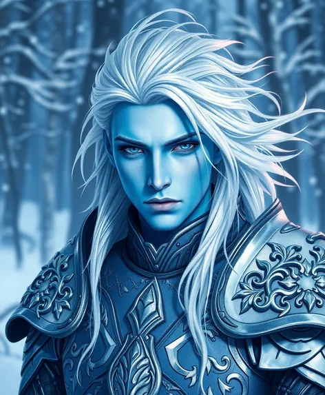 winter eladrin male