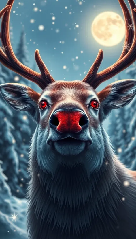 pic of rudolph reindeer