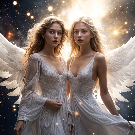 angels white universe