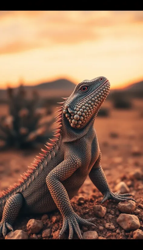 spiny lizard