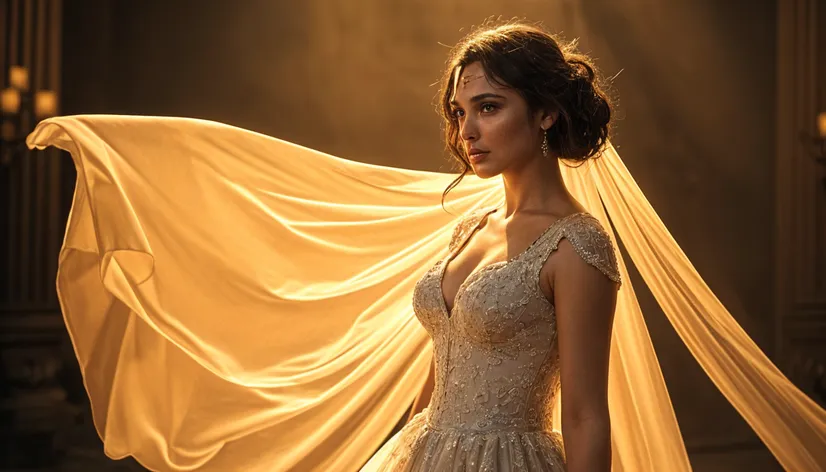 gal gadot wedding dress