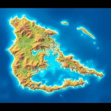 curacao island map