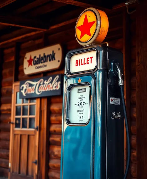 antique gas pump