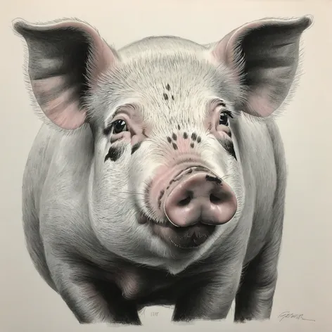 pig drawing