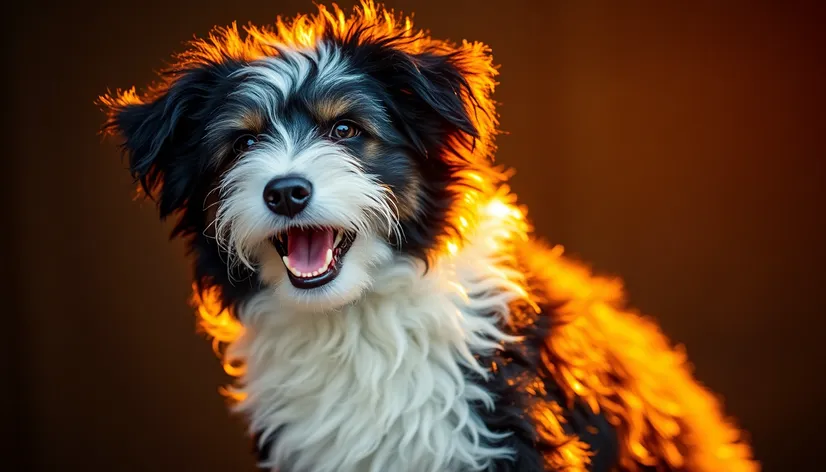 border collie poodle mix