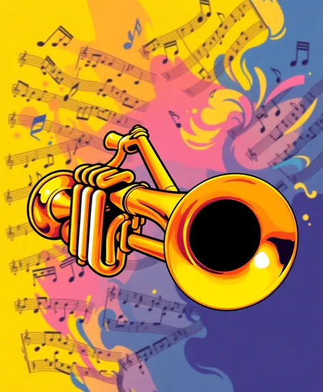 trumpet clip art