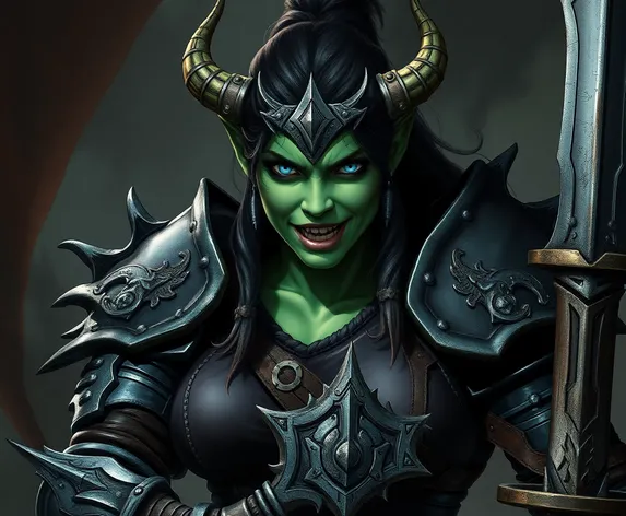 female orc in warcraft