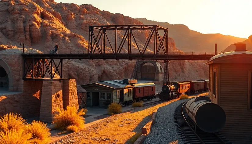 hells canyon train bridge