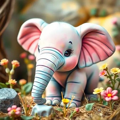 baby elephant coloring pages