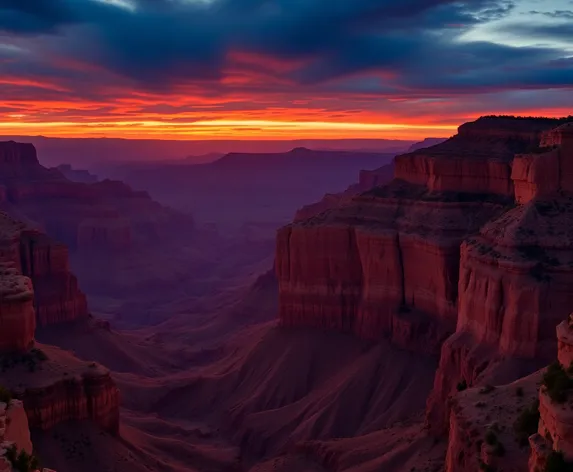 grand canyon sunset