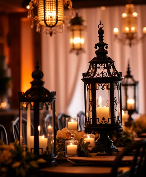 lantern centerpieces