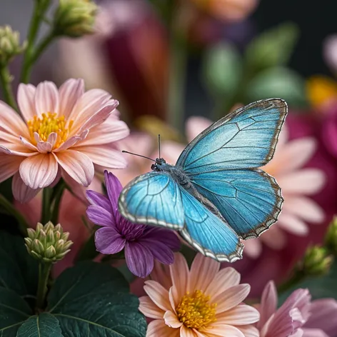 blue butterfly