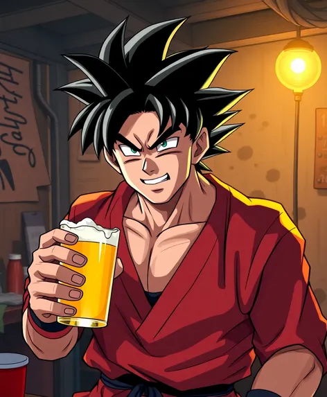 goku drunk