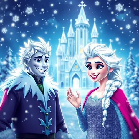 jack frost and elsa