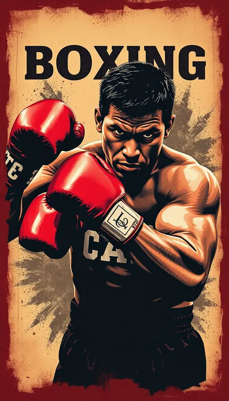 boxing poster