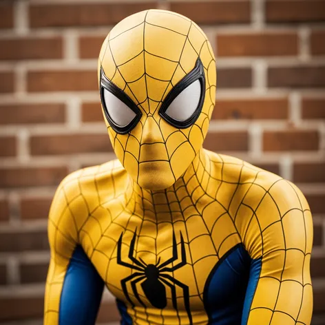 yellow spider man