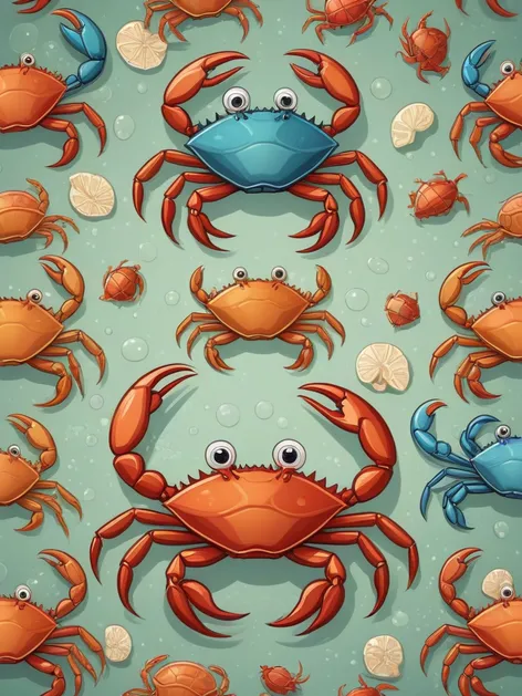 cartoon crab