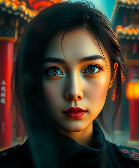 asian drama womans eyes