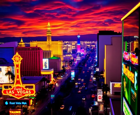 las vegas background