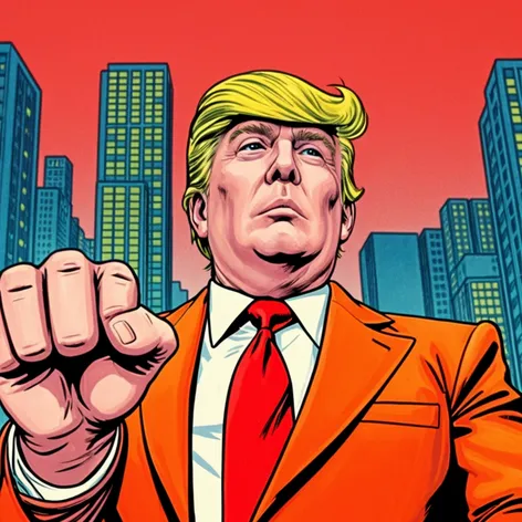 Donald Trump as 1970s-style