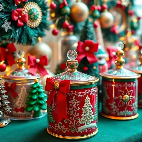 xmas cookie jars