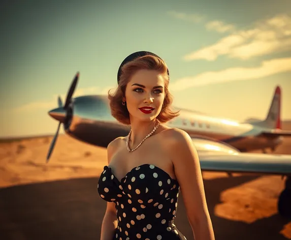 airplane pin up