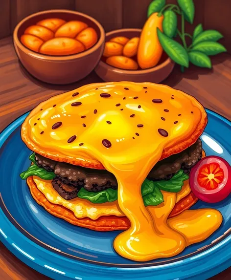 arepa antioquena dibujo