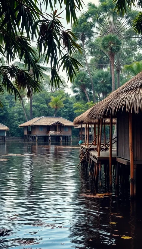 stilt houses