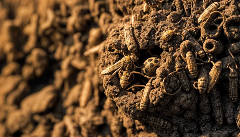 mud wasp nest