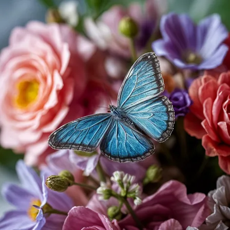 blue butterfly