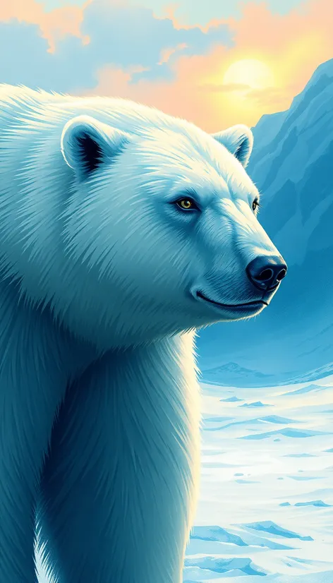 polar bear clipart