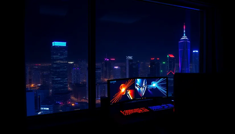 gaming room with window