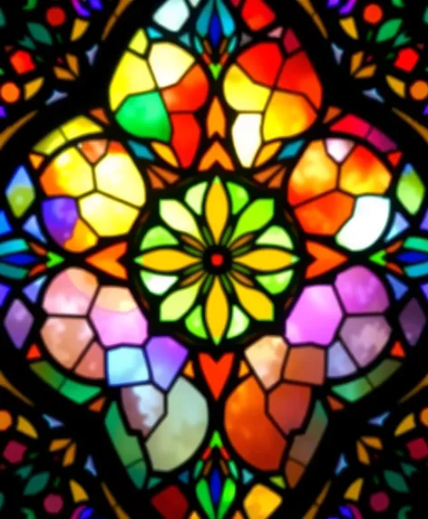 stained glass pattern