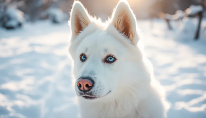 husky white