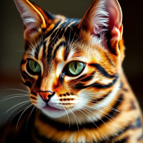 marble bengal cat